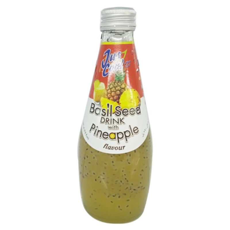 JusCool Basil Seed Drink pineapple Vaigai Foods