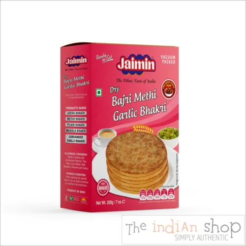 Jaimin Bajri methi garlic Bhakri 200g | Vaigai Foods
