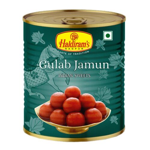 Haldiram Tin Gulab Jamun (1kg) | Vaigai Foods