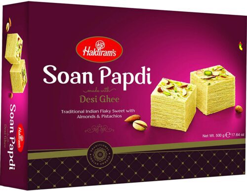 Haldirams Soan Papdi 500gms | Vaigai Foods