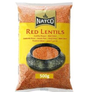 Natco Red lentils 500 grams