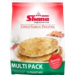 Shana Chilli & Garlic Paratha 1200g | Vaigai Foods