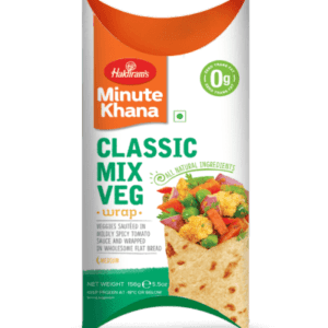 Haldiram wrap mix veg 156g