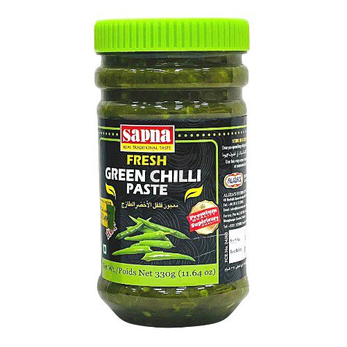Sapna Green Chilli Paste 300gs-Photoroom | Vaigai Foods