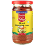 Telugu Foods mix veg pickle 300g | Vaigai Foods
